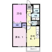 リバーサイド アイの間取り画像