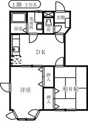 シャトーポルトAの間取り画像