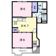 アメニティハイツ Eの間取り画像
