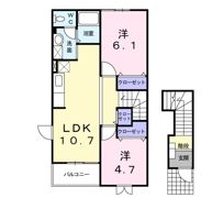 グリシーヌの間取り画像