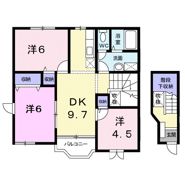 サンライトAの間取り画像