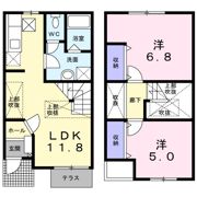 ヴィラ神明洞の間取り画像