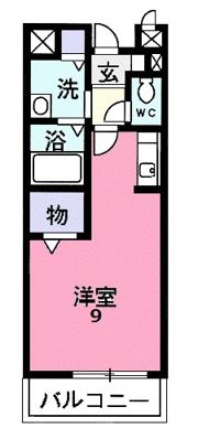 シャロ－ゼIの間取り画像