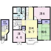 エトワール明石Ⅰの間取り画像