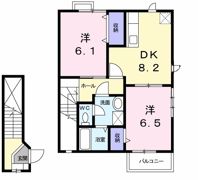 レジデンス 24 B棟の間取り画像