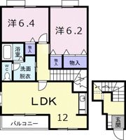 クロスローズおゆみ野の間取り画像