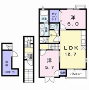 アヴニールⅢの間取り画像