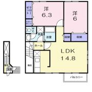 ボワ エマーユ南館の間取り画像