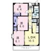ベルメゾンの間取り画像