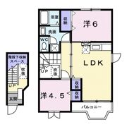 アンシャンテ Ⅰの間取り画像