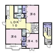 INITY Bの間取り画像