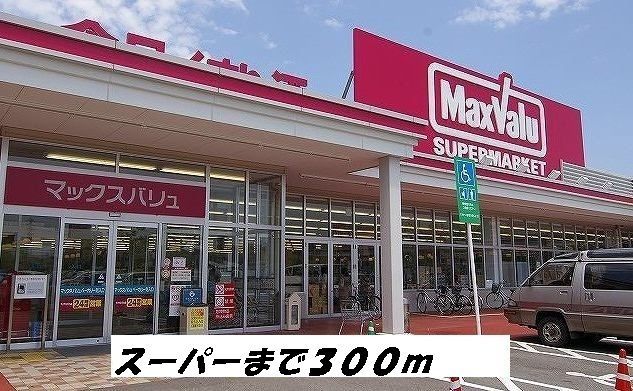 近くのスーパーまで300m（徒歩4分）