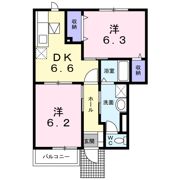 グランパズドリーム砺波の間取り画像