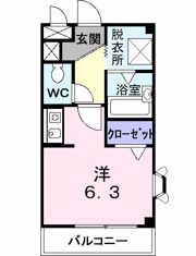 リュエル ヴィラの間取り画像