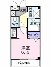 リュエル ヴィラの間取り画像