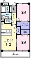 ラフィーネワンの間取り画像