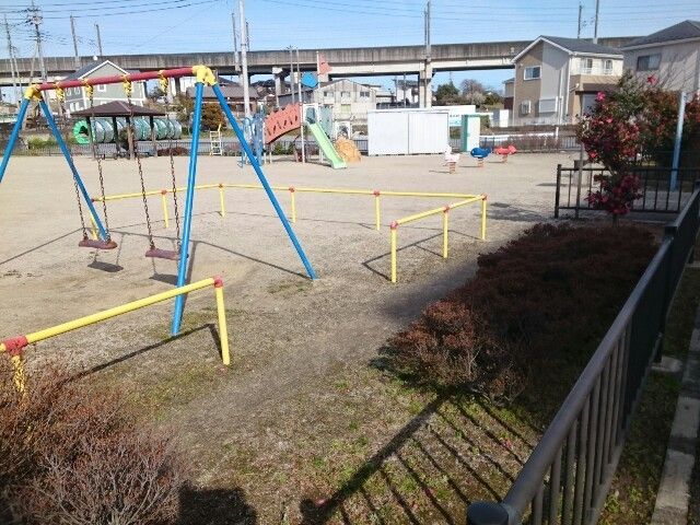 近くの和田多中公園まで500m(徒歩7分)