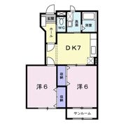 アンシャンテの間取り画像