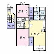 アンシャンテの間取り画像