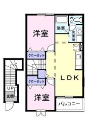 メイプルハウスの間取り画像