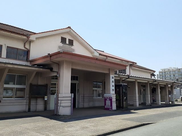 近くの南熊本駅まで160m（徒歩2分）