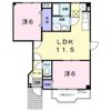 ルミエールAの間取り画像