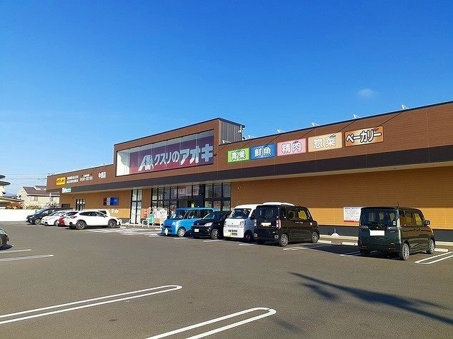近くのクスリのアオキまで280m（徒歩4分）