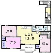 ロジュマンMTOの間取り画像