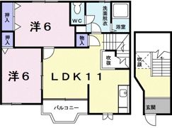 ハートキャッスルの間取り画像