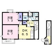 フトゥールムⅠの間取り画像