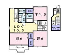 ラ・シェーヌの間取り画像