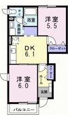レ・エスターテBの間取り画像