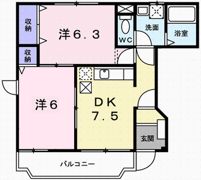 シャルマンミキの間取り画像