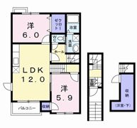 フォンテーヌの間取り画像