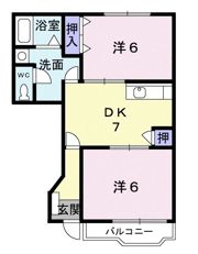 エターナルグローブAの間取り画像