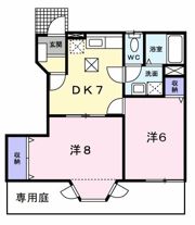 ウエストヒルズの間取り画像