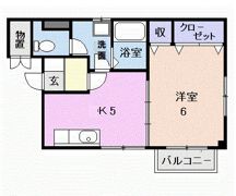シャルマンハウスの間取り画像