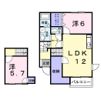 アビタシオン南方の間取り画像