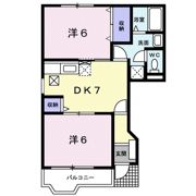 プリムヴェルⅠの間取り画像
