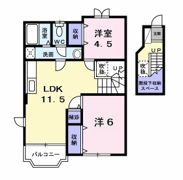 サンフラワーパレスⅠの間取り画像