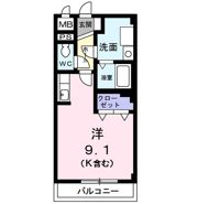 サンモール津田沼の間取り画像