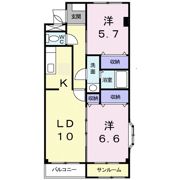 プログレスの間取り画像