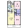 ファシナシオン毛見Ⅱの間取り画像