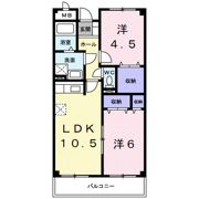 ファシナシオン毛見Ⅱの間取り画像