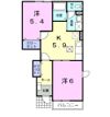 日向ハイツの間取り画像