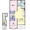 日向ハイツの間取り画像