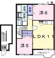 コンフォルヴィラの間取り画像