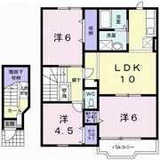 フィオーレBの間取り画像