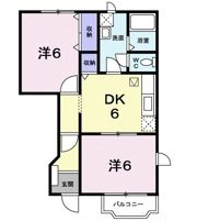 サンパレスの間取り画像