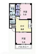 レインボ－ ビレッジⅡの間取り画像